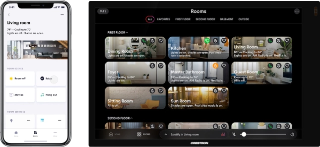 1Home verbinden Sie KNX in wenigen Minuten mit Crestron Home