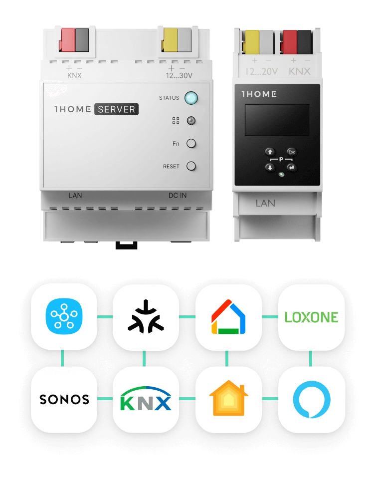 1Home termékek kizárólagos forgalmazója Magyarországon.